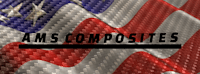 an american flag with the words lms composites
