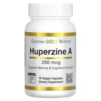 a bottle of california gold nutrition's hyperzine a 250mg