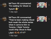 mr thor vs tyrry ghost vs ghost vs ghost vs ghost vs