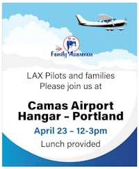 lax family pilots and families welcome to campas airport hangport