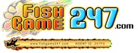 the logo for fish game 247