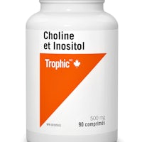 a bottle of choline et inositol tropic