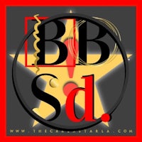 the bbsd logo with a red star