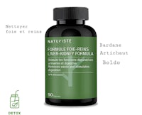 a bottle of nature's formula for liver and kidney enzymes