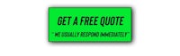 a green sign that says get a free quote
