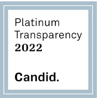 the logo for platinum transparency 2022 candid