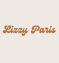the logo for lizzy paris