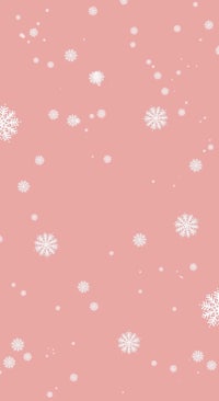 snowflakes on a pink background