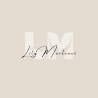 the logo for lily martinez
