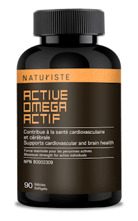 a bottle of active omega ac