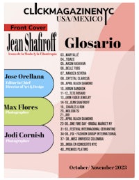 the cover of jean shaffroff's album, glossario