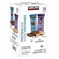 kirkland protein bars in a box