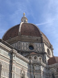 the dome of the duomo in florence, italy