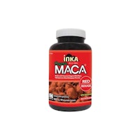 a bottle of inka maca on a white background