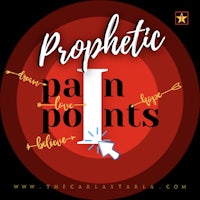 the logo for prophetic pain points