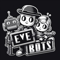 the logo for eve bots
