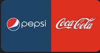 pepsi and coca cola logos
