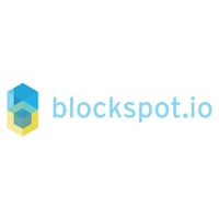 block spot io logo on a white background