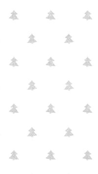 a white and gray pattern of trees on a white background