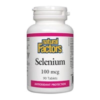 natural factors selenium 100mg