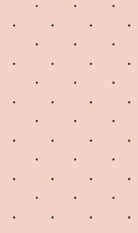a pink background with dots on it