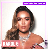karol g on the cover of amazon originals