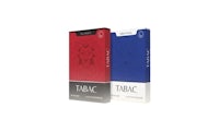two boxes of tadt e - cigs on a white background