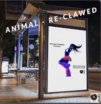 an advertisement for animal re-clawed