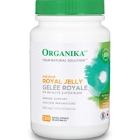 a bottle of organica royal jelly gele royale