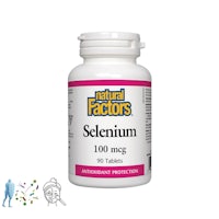 natural factors selenium 100mg tablets