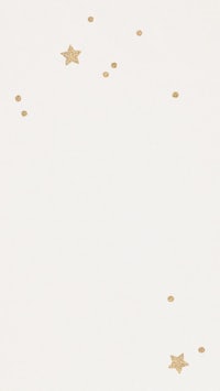 a white sheet of paper with gold stars on it