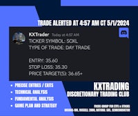a trade alert for kyttrading