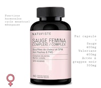 a bottle of sauge féminine complex