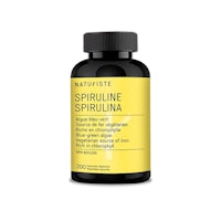 a bottle of spirulina spirulina