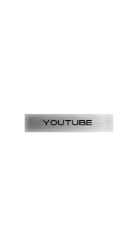 youtube logo on a black background