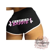 certified baddie shorts