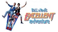 Bill & Ted's Excellent Adventure is a 1989 American science fiction comedy film that was directed by Stephen Herek and written by Chris Matheson and Ed Solomon. Serving as the first installment of the Bill & Ted franchise, the film features Keanu Reeves, Alex Winter, and George Carlin in the lead roles. The story revolves around Bill (played by Winter) and Ted (played by Reeves), who embark on a time-traveling journey to gather historical figures for their high school history presentation.