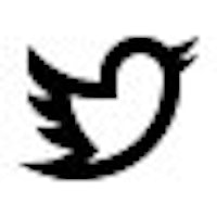a black bird logo on a white background