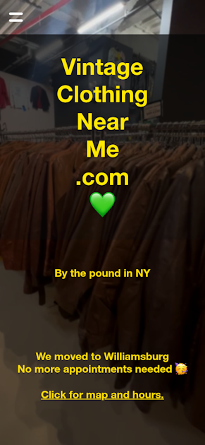 Where To Buy Vintage Clothing Near Me