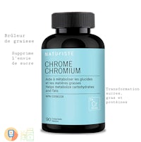 a bottle of chrome chromium