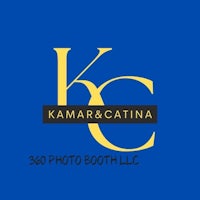 the logo for kamaracatina photo booth llc