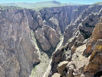 the black canyon of the gunnison in colorado