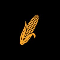 an image of an ear of corn on a black background