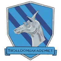a badge with the words trolldolmaademet on it