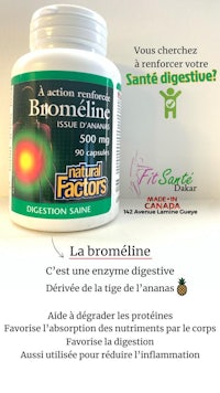 a bottle of bromoline with a label on it