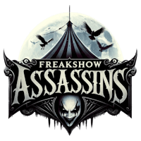 the logo for freakshow assassins