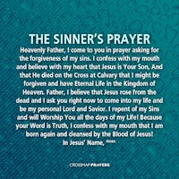 the sinner's prayer