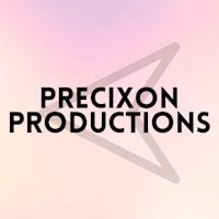 prexon productions logo on a pink background