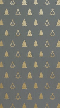 a wallpaper with gold trees on a grey background