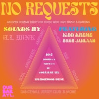a flyer for no requests by hl junk